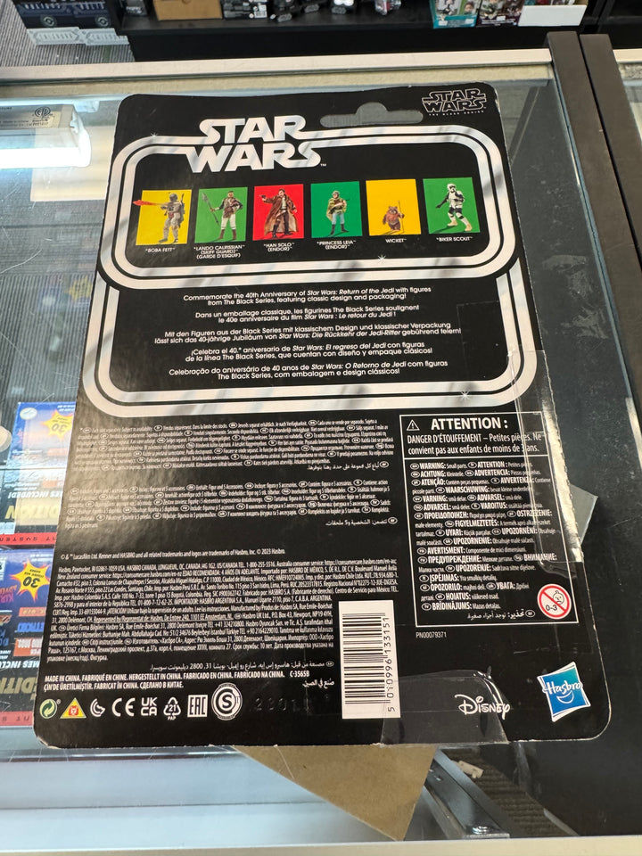 Star Wars Black Series 40th Anniversary Wicket Return of the Jedi 6-inch Scale 36251