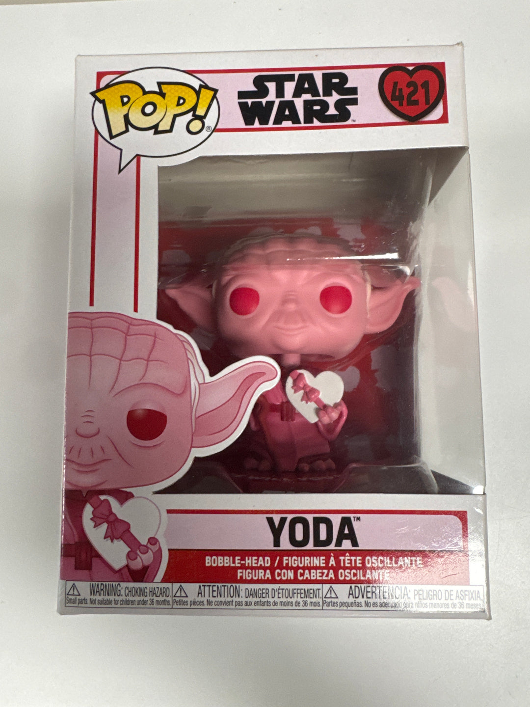 Funko Pop! Yoda (Valentines Day) #421 Star Wars FP73026