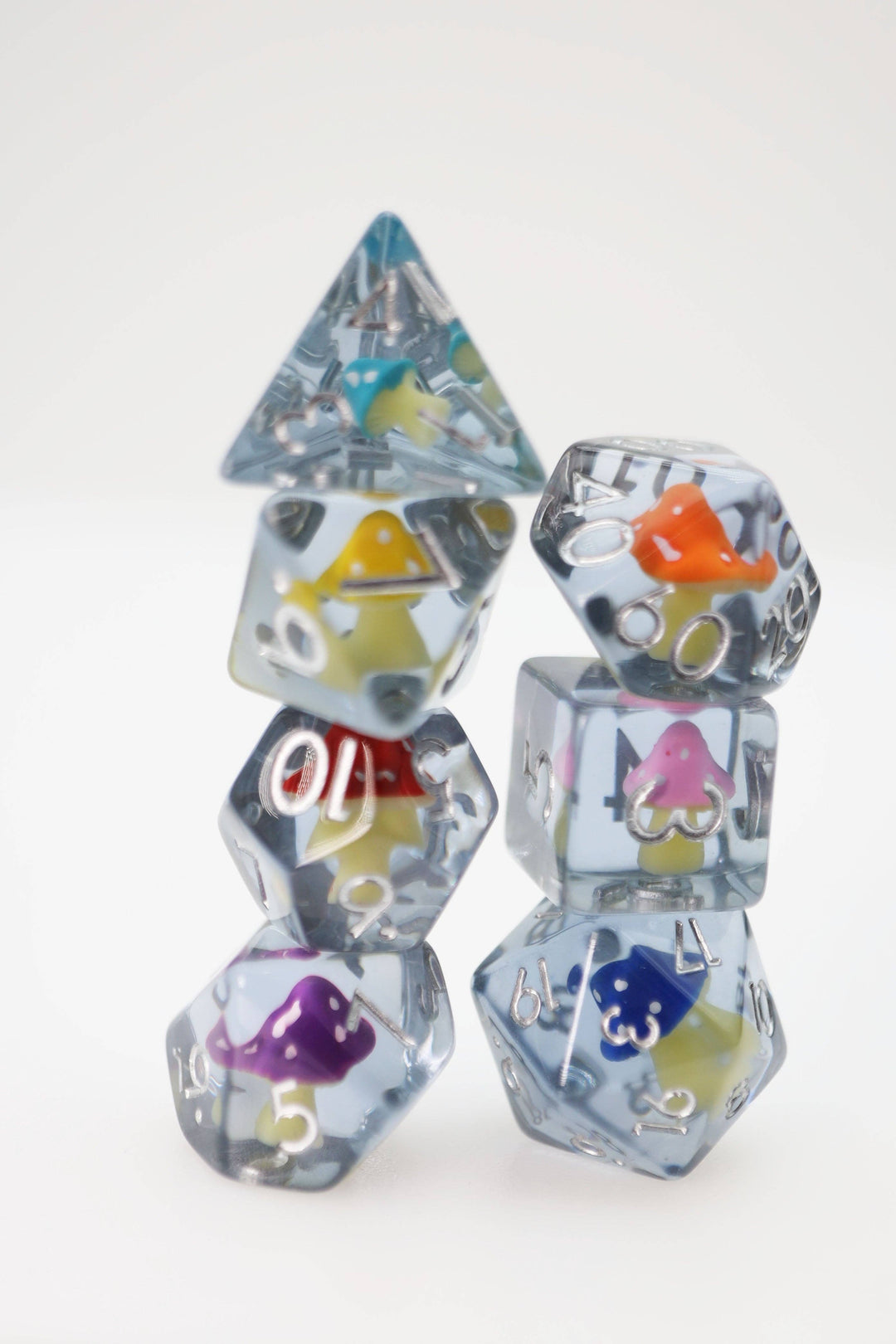 Whimsical Mushrooms RPG Dice Set - NE043026