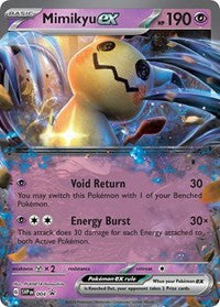 Pokemon TCG Scarlet Violet Promo Mimikyu ex - 004 (LP)