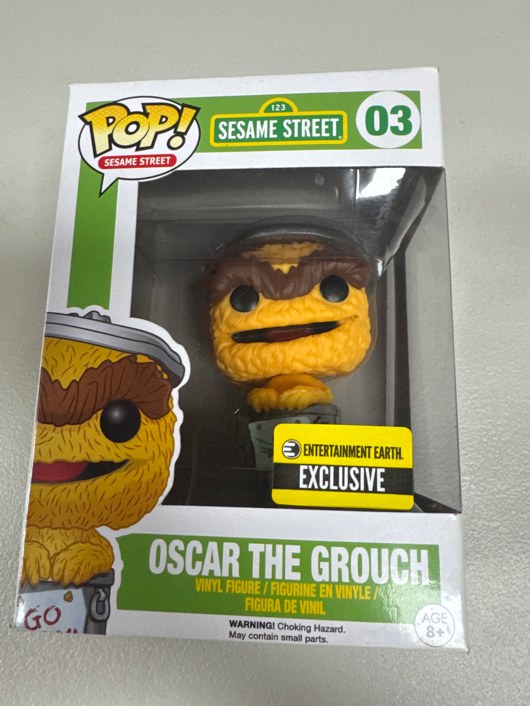 Funko Pop! Oscar the Grouch (Orange) #03 Entertainment Earth Sesame Street FP72426
