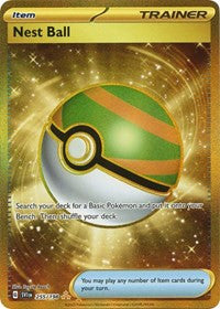 Pokemon TCG Scarlet/Violet Nest Ball - 255/198 (Secret Rare, LP)