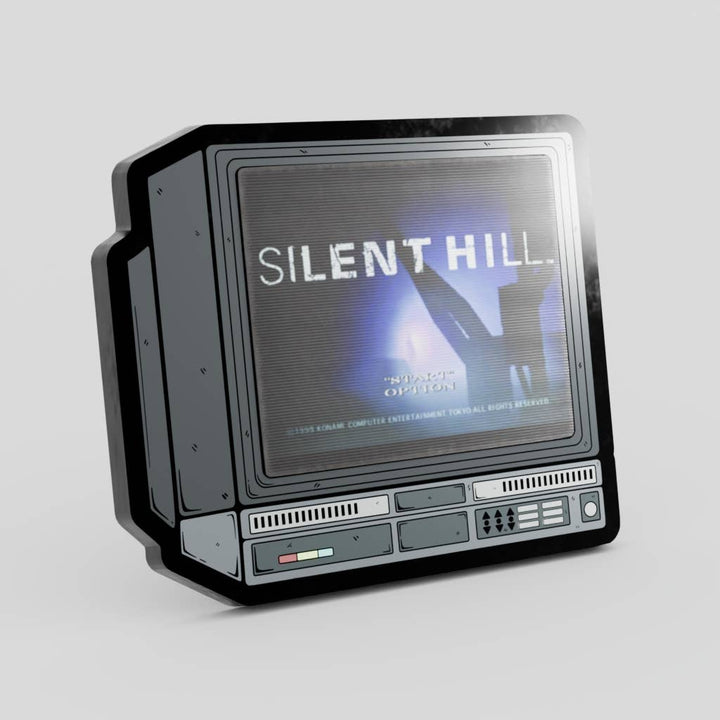 2.5" Lenticular Silent Hill CRTV Enamel Pin - NE32726