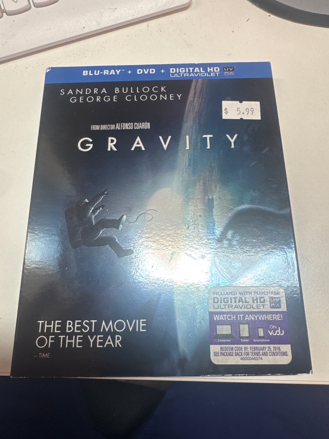 Gravity Blu Ray DI5826