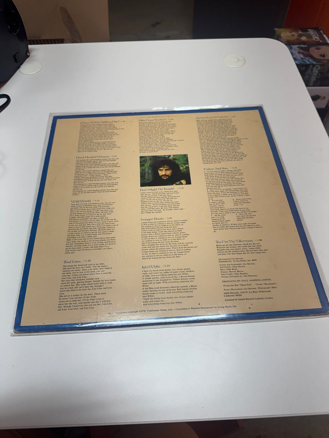 Cat Stevens - Tea for the Tillerman (NM Condition) Vinyl Record   VR32026