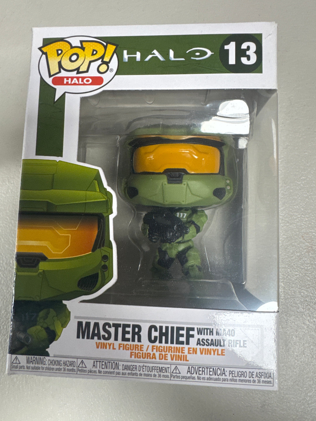 Funko Pop! Master Chief (With MA40 Assault Rifle) #13 Halo FP8426