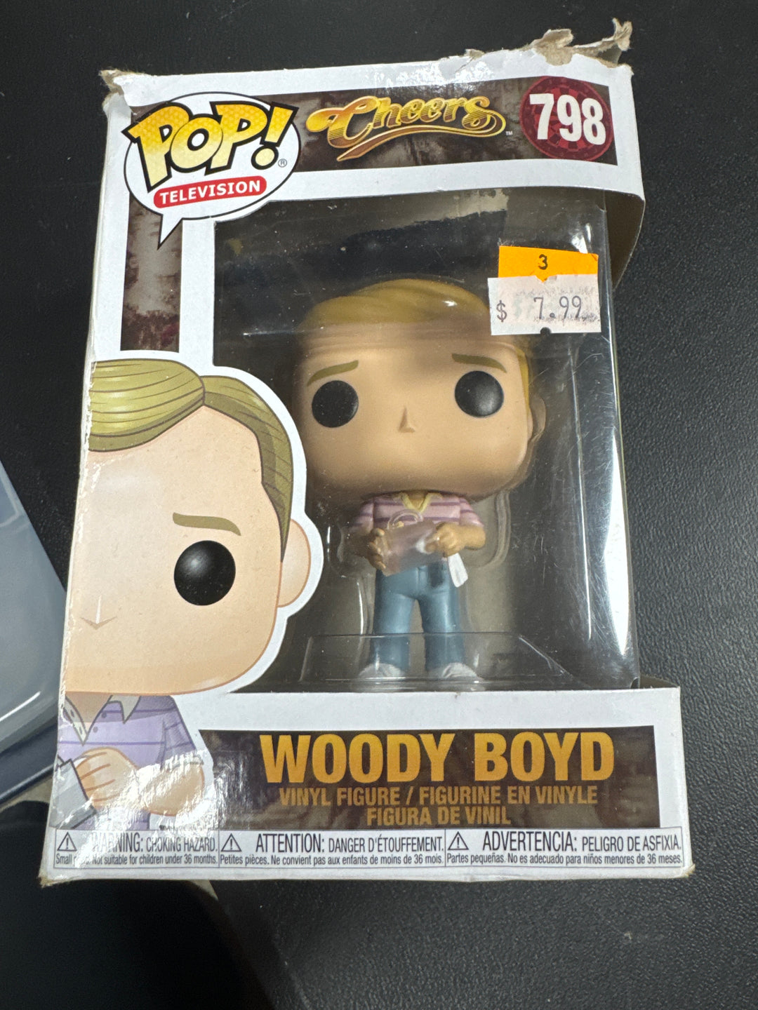 Funko Pop! Woody Boyd #798 Cheers DAMAGED BOX FP61626