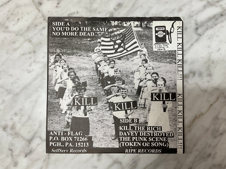 Anti-Flag - Kill Kill Kill (Classic Black Vinyl) Very Good VR102626