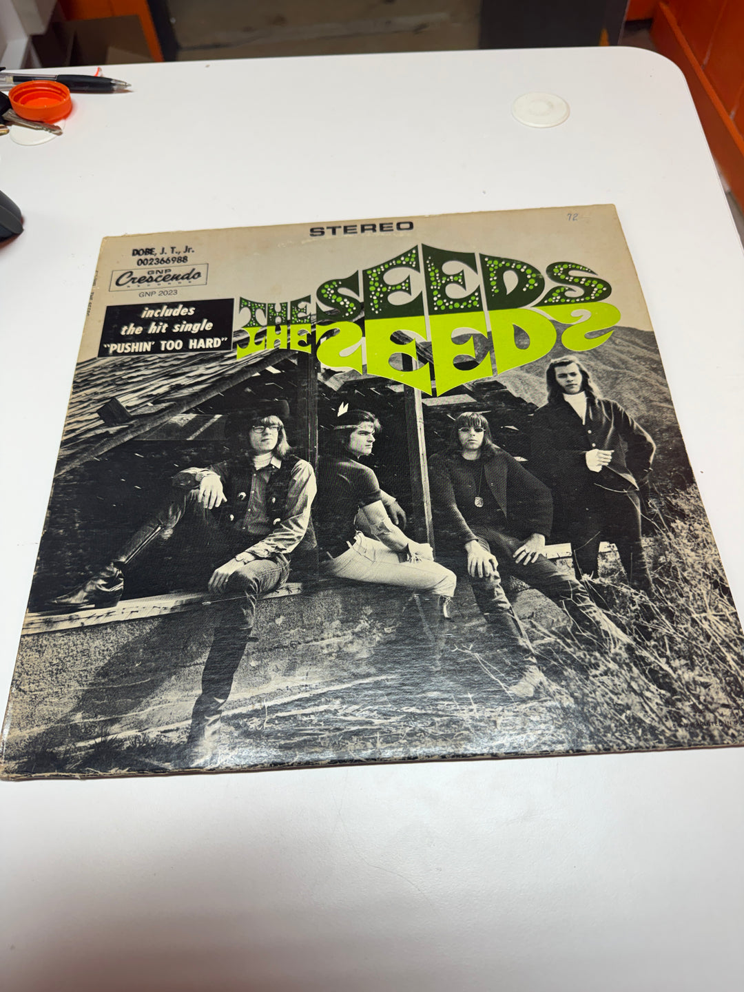 The Seeds S/T (VG Condition) Vinyl Record   VR31726