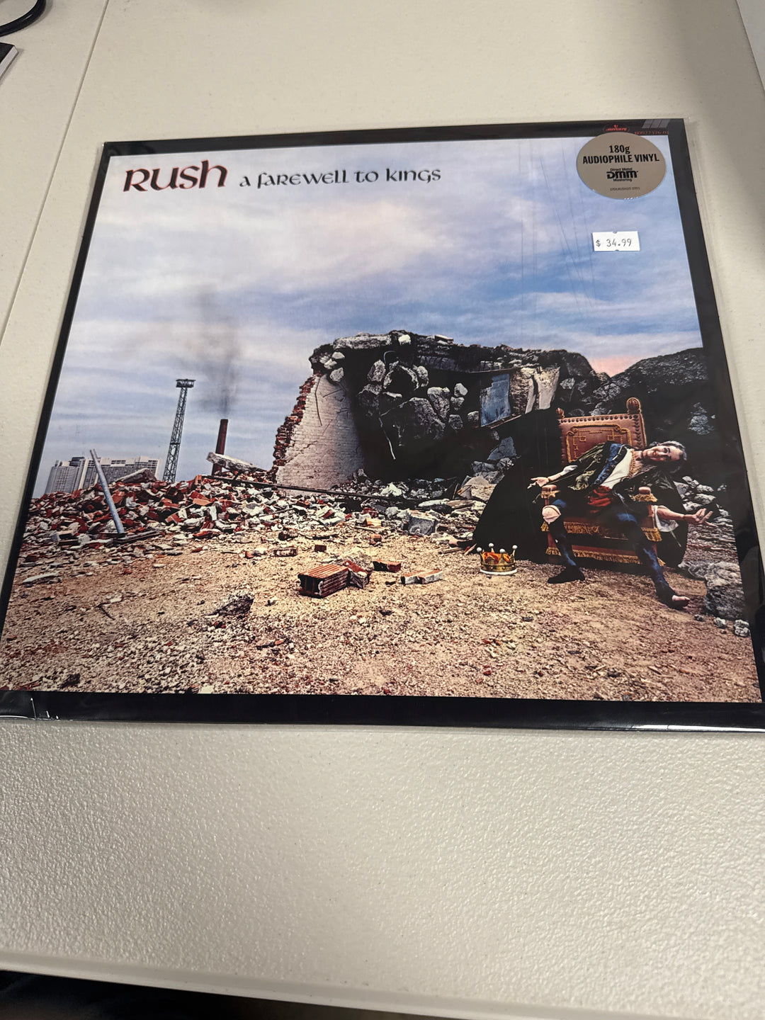 Rush - A Farewell To Kings [LP] (180 Gram, download) NEW Vinyl Record NEW NVR51826