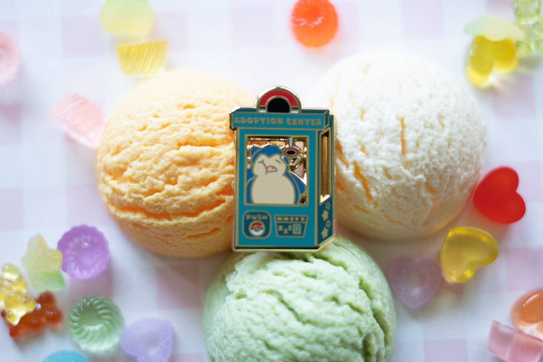 Adopt Snorlax Pokemon Enamel Pin NE33126