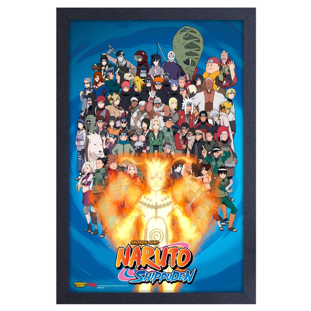 Naruto Group of Characters Art Print