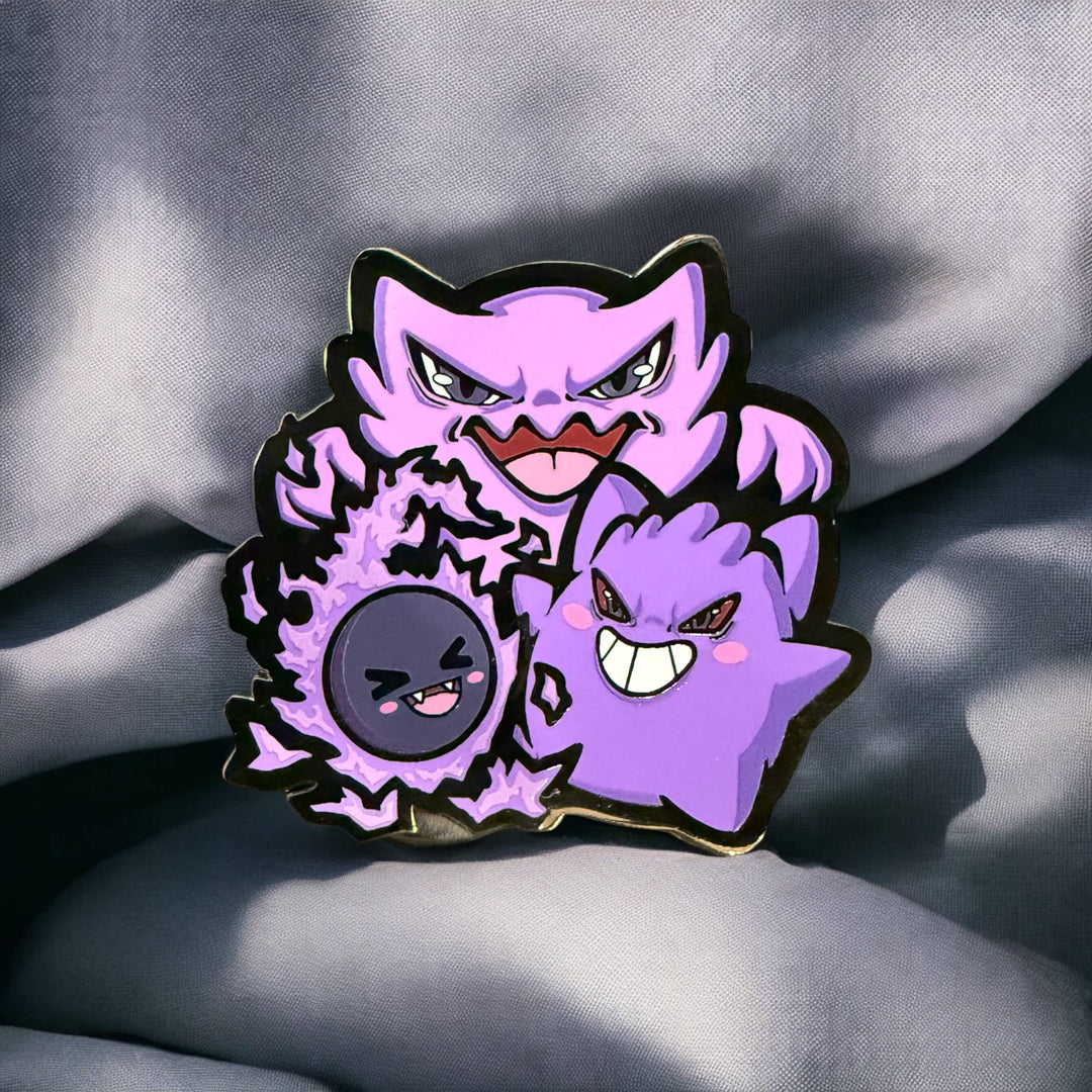 Gengar Trio 2.5" Hard Enamel Pin NE81926