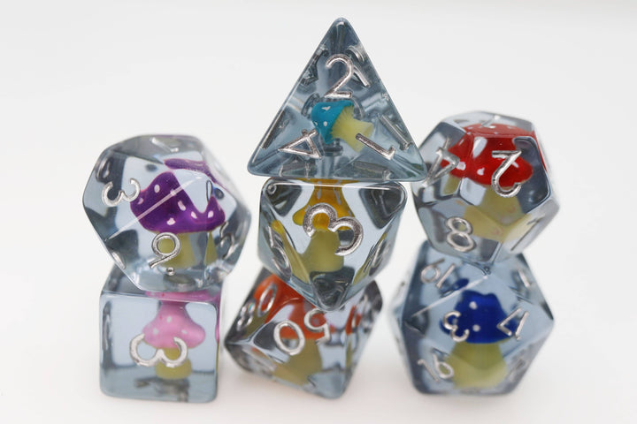 Whimsical Mushrooms RPG Dice Set - NE043026