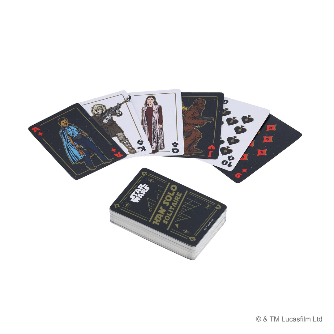 Star Wars Han Solo Solitaire Card Game NE32726