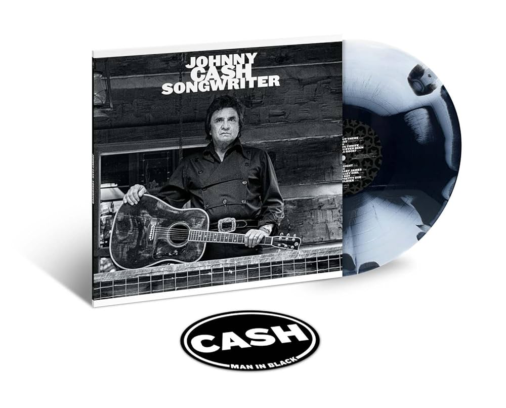 Johnny Cash - Songwriter [LP] (White/Black Splatter 180  Gram Vinyl, limited, indie- retail exclusive) - Vinyl Record NVR52026