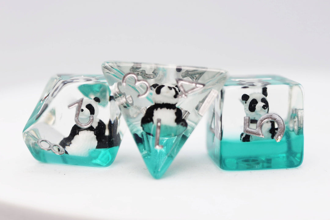 Panda on Water RPG Dice Set - NE043026