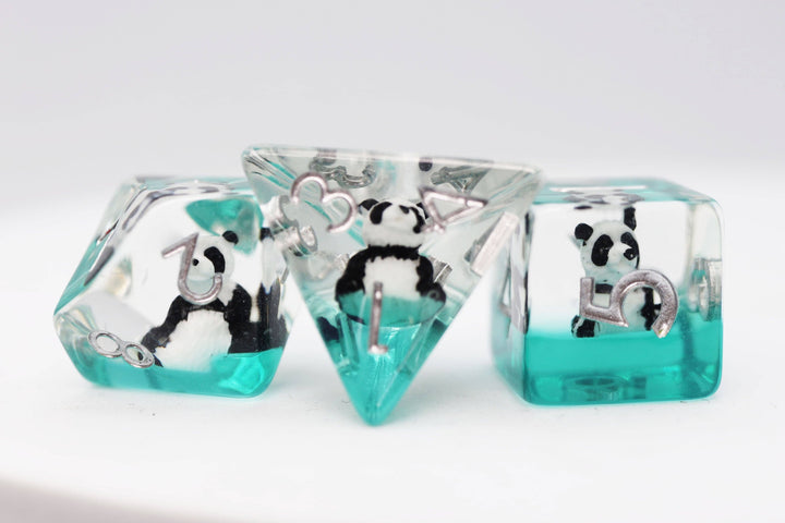 Panda on Water RPG Dice Set - NE043026