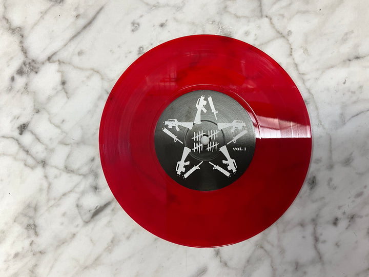 Anti-Flag / Worlds Scariest Police Chases - 20 Years of Hell: Volume 1 (July 2013 Red Translucent Vinyl, Numbered) Very Good Plus VR101726