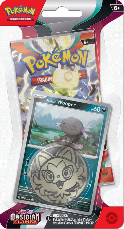 Pokemon TCG: Obsidian Flames Single Pack Blister - SV03: Obsidian Flames (OBF)