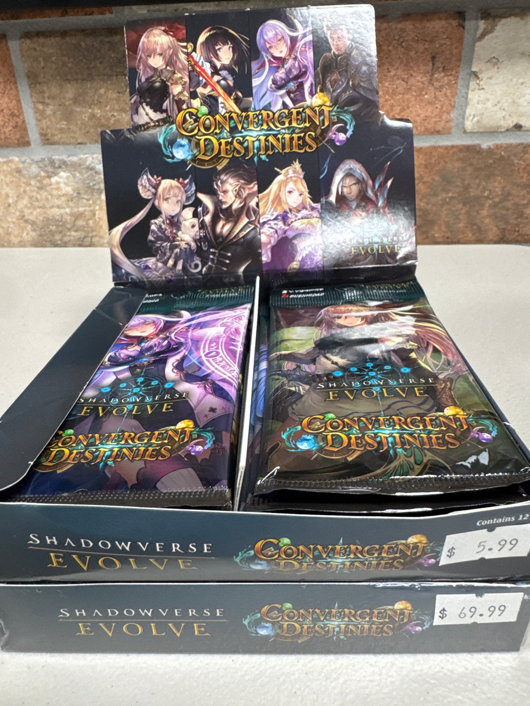 Shadowverse Evolve: Convergent Destinies Booster Pack or Box MD52126
