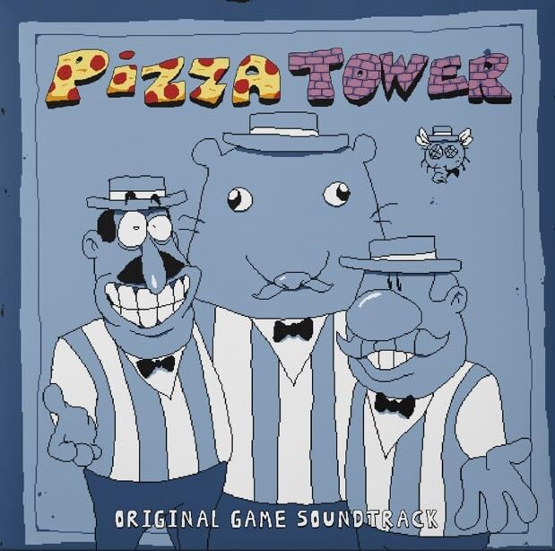 Pizza Tower (Original Game Soundtrack) - Mr. Sauceman, ClascyJitto, & Post Elvis - Vinyl