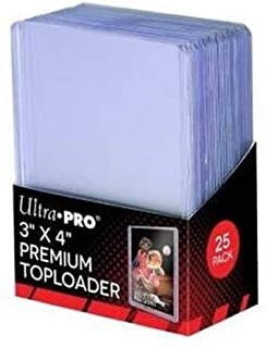 Ultra Pro 25 Pack 3x4" Premium Top Loader (Toploader)