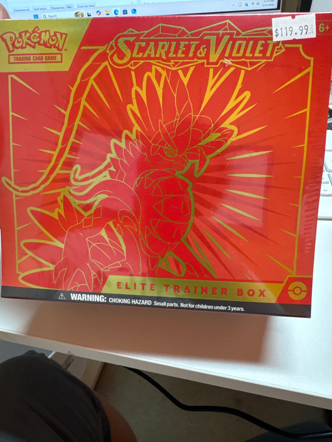 Pokemon TCG Scarlet and Violet Elite Trainer Box (Pick up in store Only)