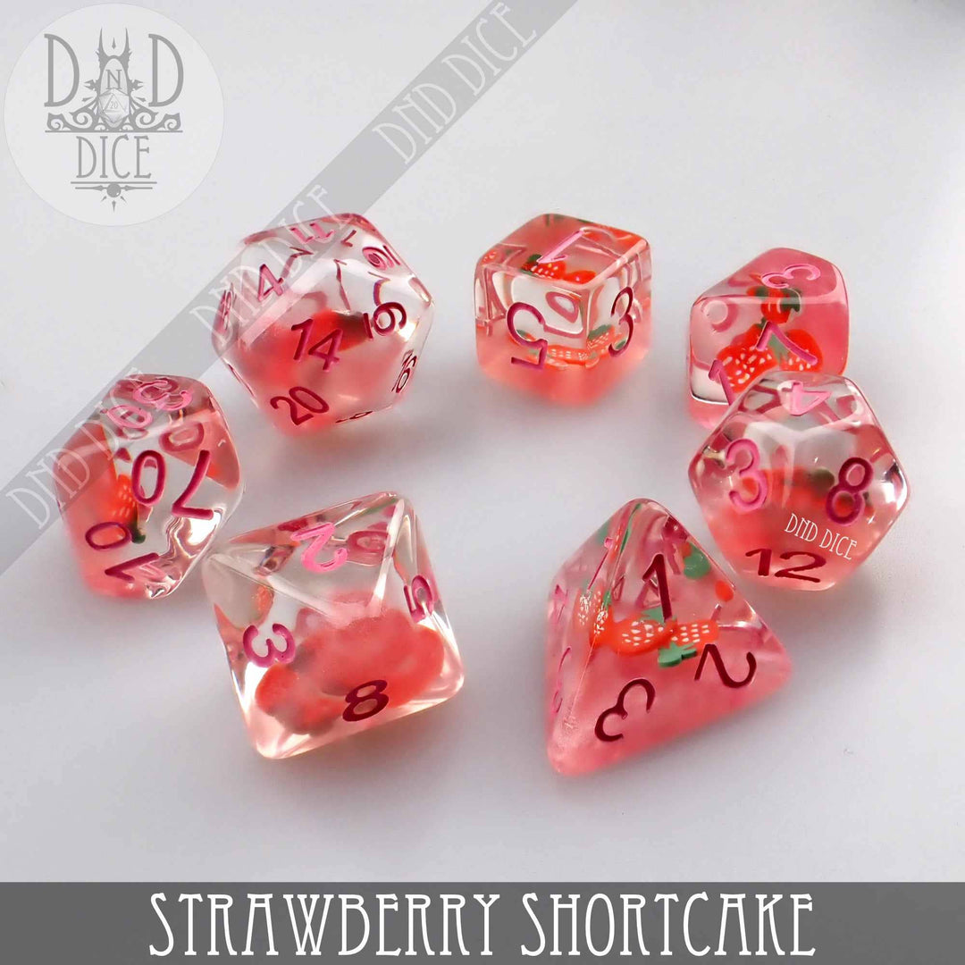 King of Crits Strawberry Shortcake Dice Set NE4226