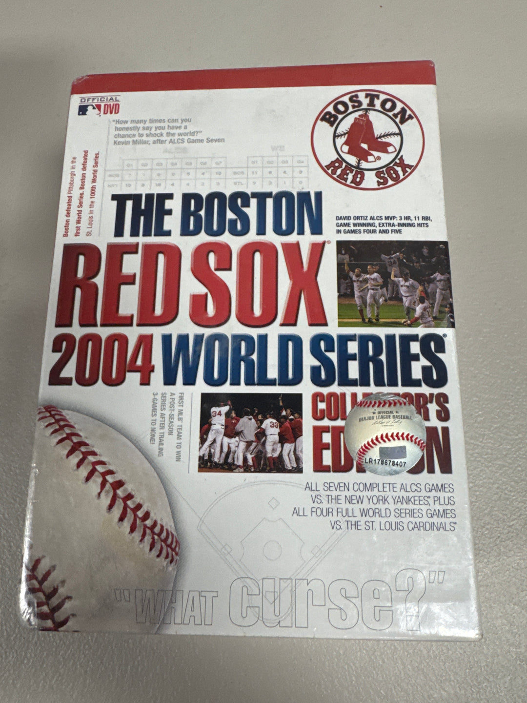 Boston Red Sox 2004 World Series Collector's Edition DVD Box Set NEW DI61826