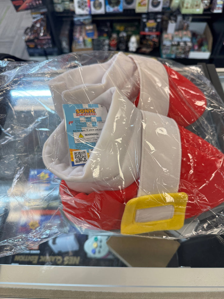 Sonic The Hedgehog Plush Adult Slippers Red ONE SIZE NEW 22025