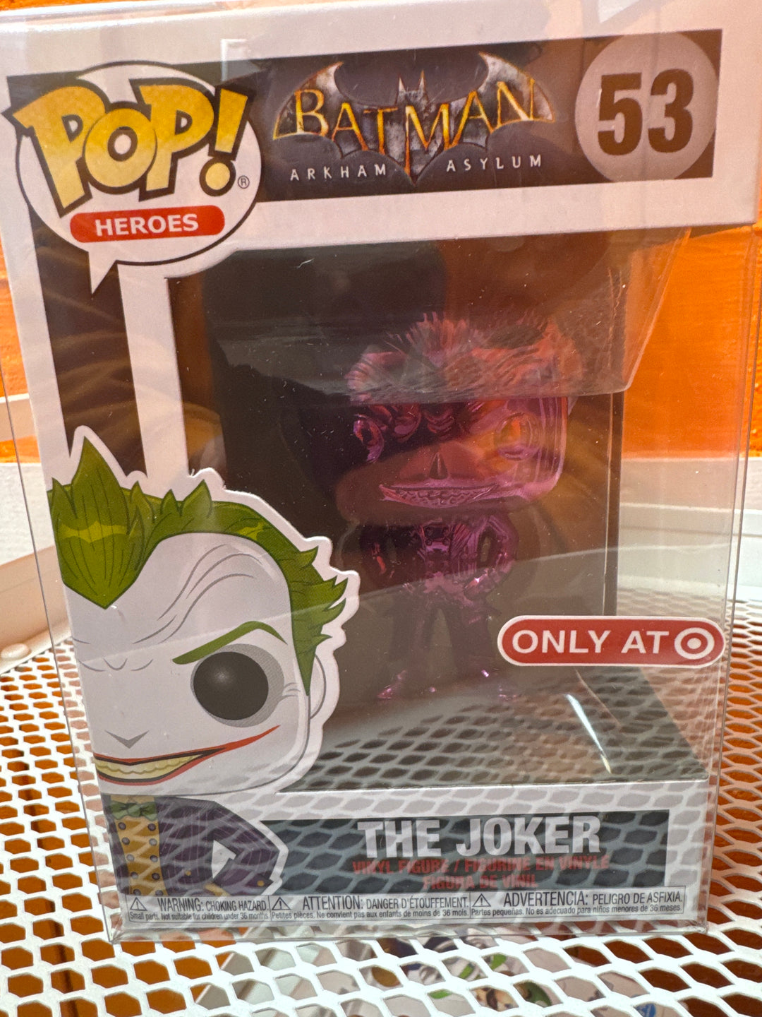 Funko Pop! The Joker (Purple) #53 (Target) Batman Arkham Asylum FP41626