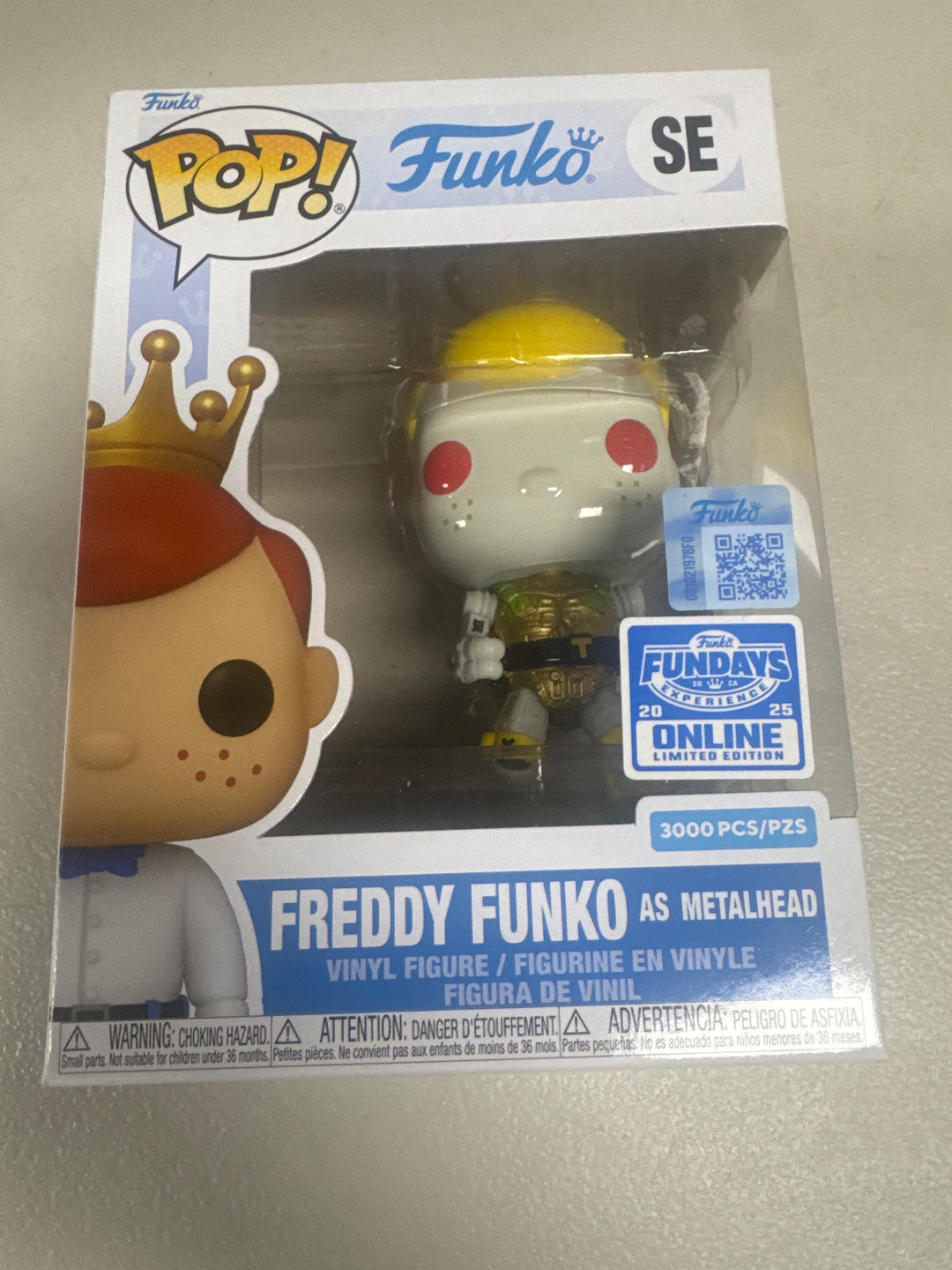 Funko Pop! Freddy Funko As Metalhead SE Funko Fundays Online 2025 FP10826