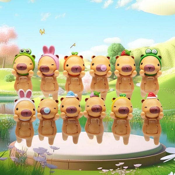 Capybara Huggers: The Phone Hugging Animals Collectable Figurine Blind Bag (1pc) NE32026