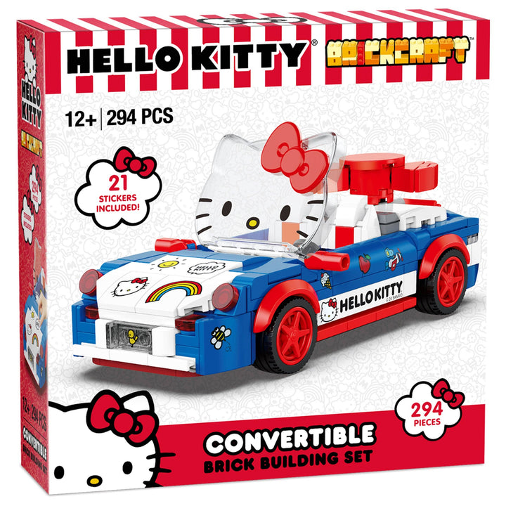 BrickCraft Hello Kitty Convertible Car Brick Building Set - NE52026