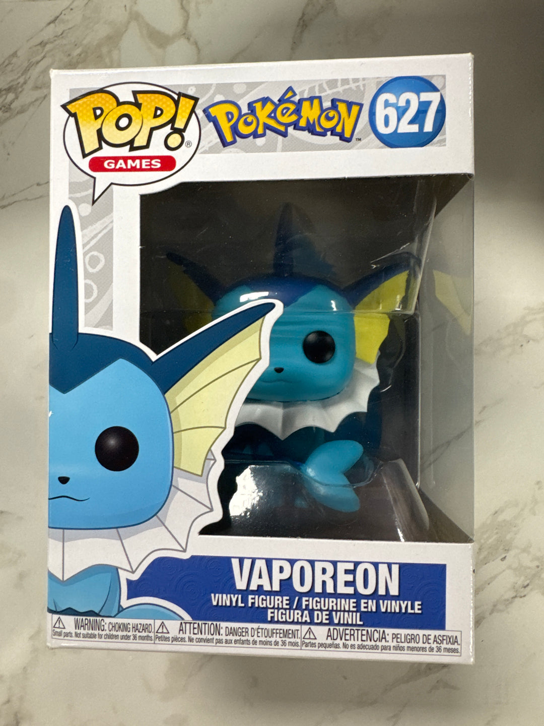 Funko Pop! Vaporeon #627 Pokemon FP7626