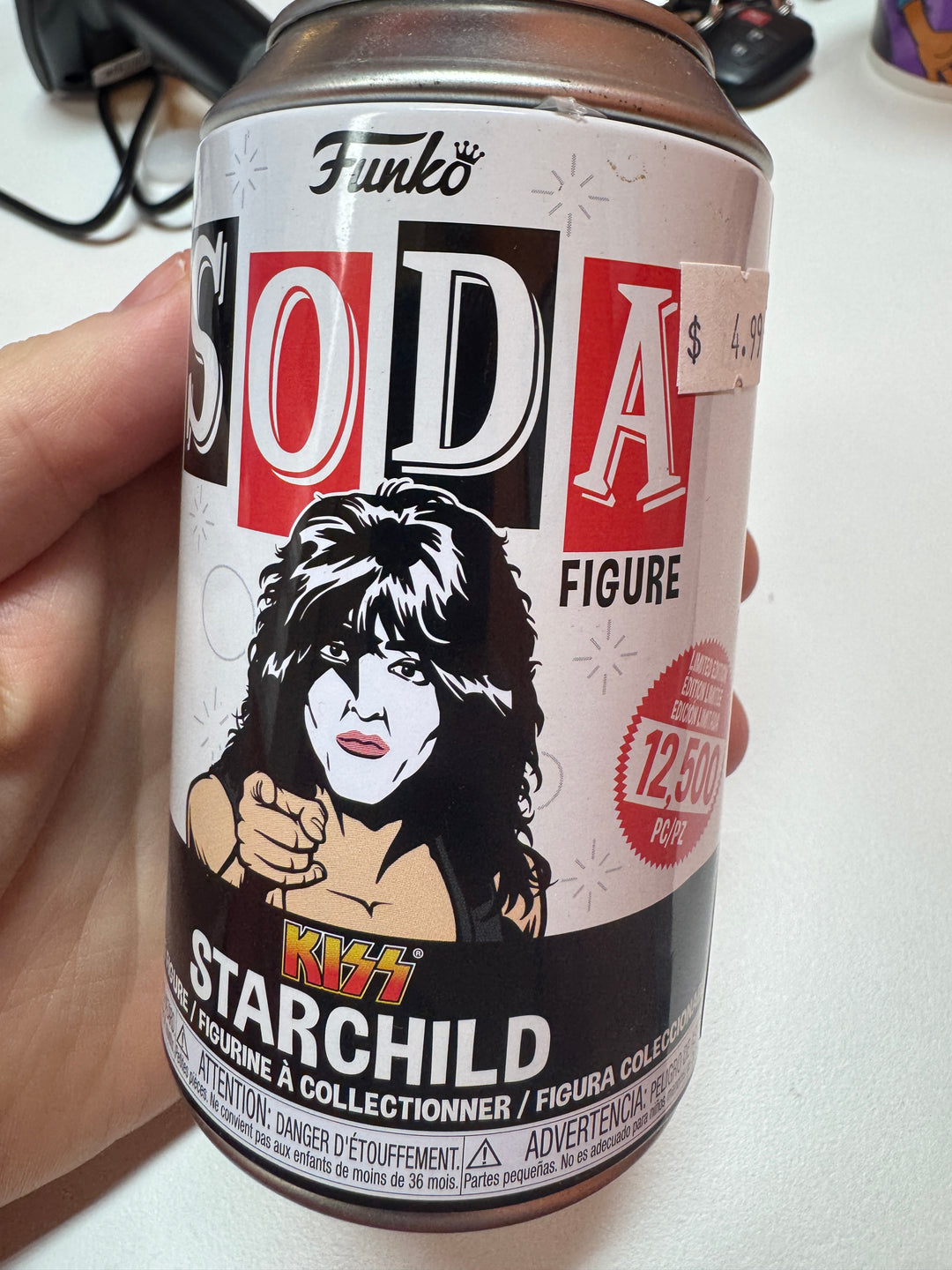 Funko Soda - Kiss Starchild- Opened MD31326