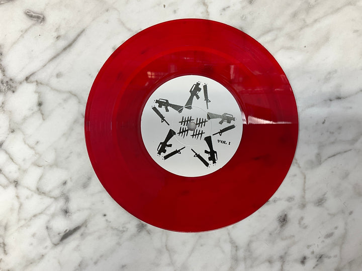 Anti-Flag / Worlds Scariest Police Chases - 20 Years of Hell: Volume 1 (July 2013 Red Translucent Vinyl, Numbered) Very Good Plus VR101726