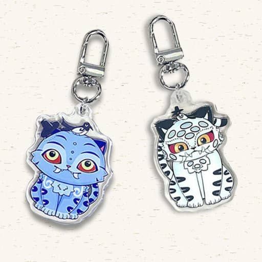 K POP Demon Hunters Magpie Tiger Random Acrylic Keyring (Vol.1) Blind Bag NE33126