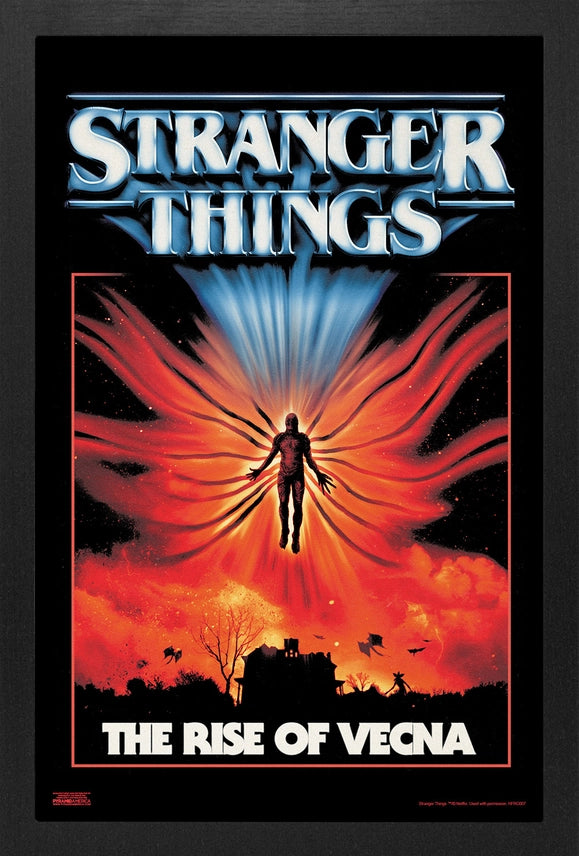 Stranger Things The Rise of Vecna Framed Art Print