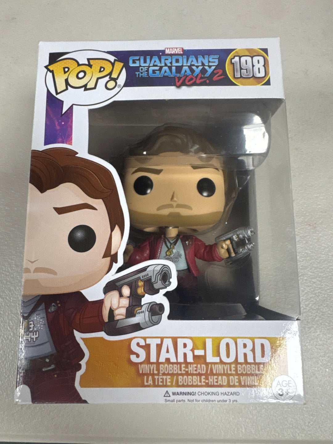 Funko Pop! Star-Lord #198 Guardians of the Galaxy FP101326