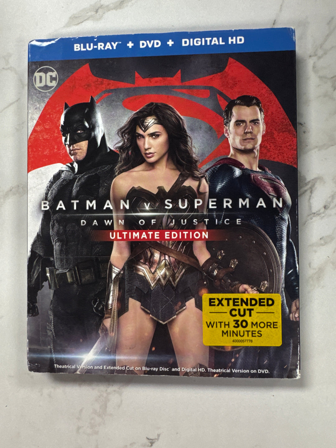 Batman V Superman: Dawn of Justice: Ultimate Edition   -  Blu-Ray and DVD PM7726