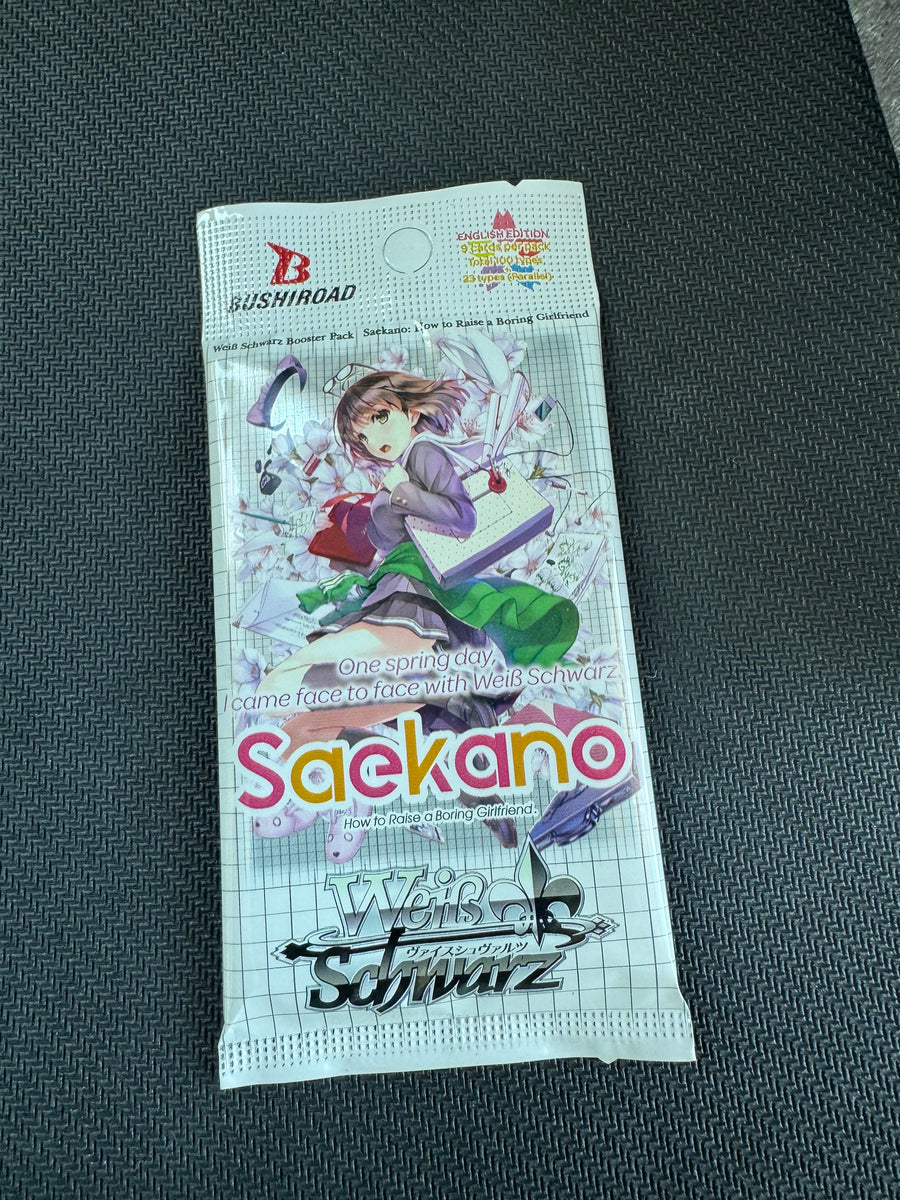 Weiss Schwarz Booster Box: Saekano: How to Raise a Boring Girlfriend Weiss Schwarz Booster Box: Saekano: How to Raise a Boring Girlfriend