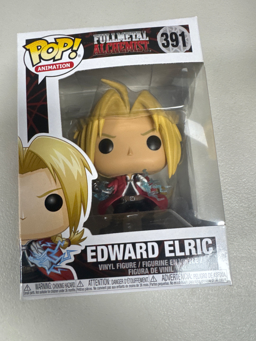 Funko Pop! Edward Elric #391 Full Metal Alchemist  FP8426