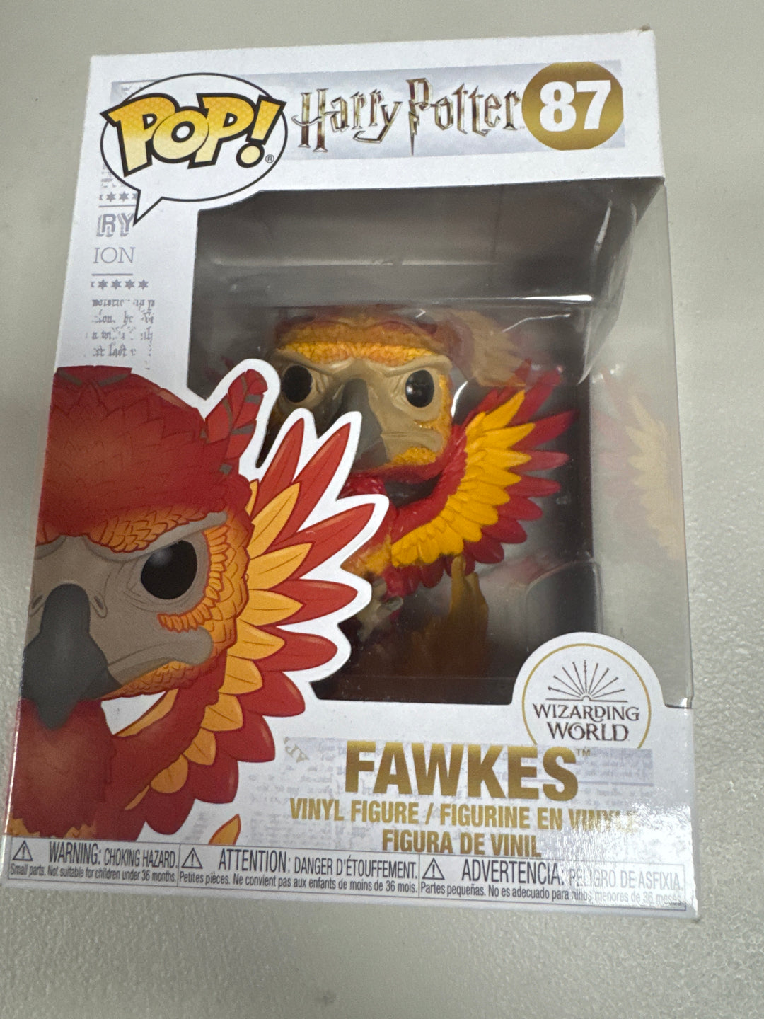 Funko Pop! Fawkes #87 Harry Potter  FP72826