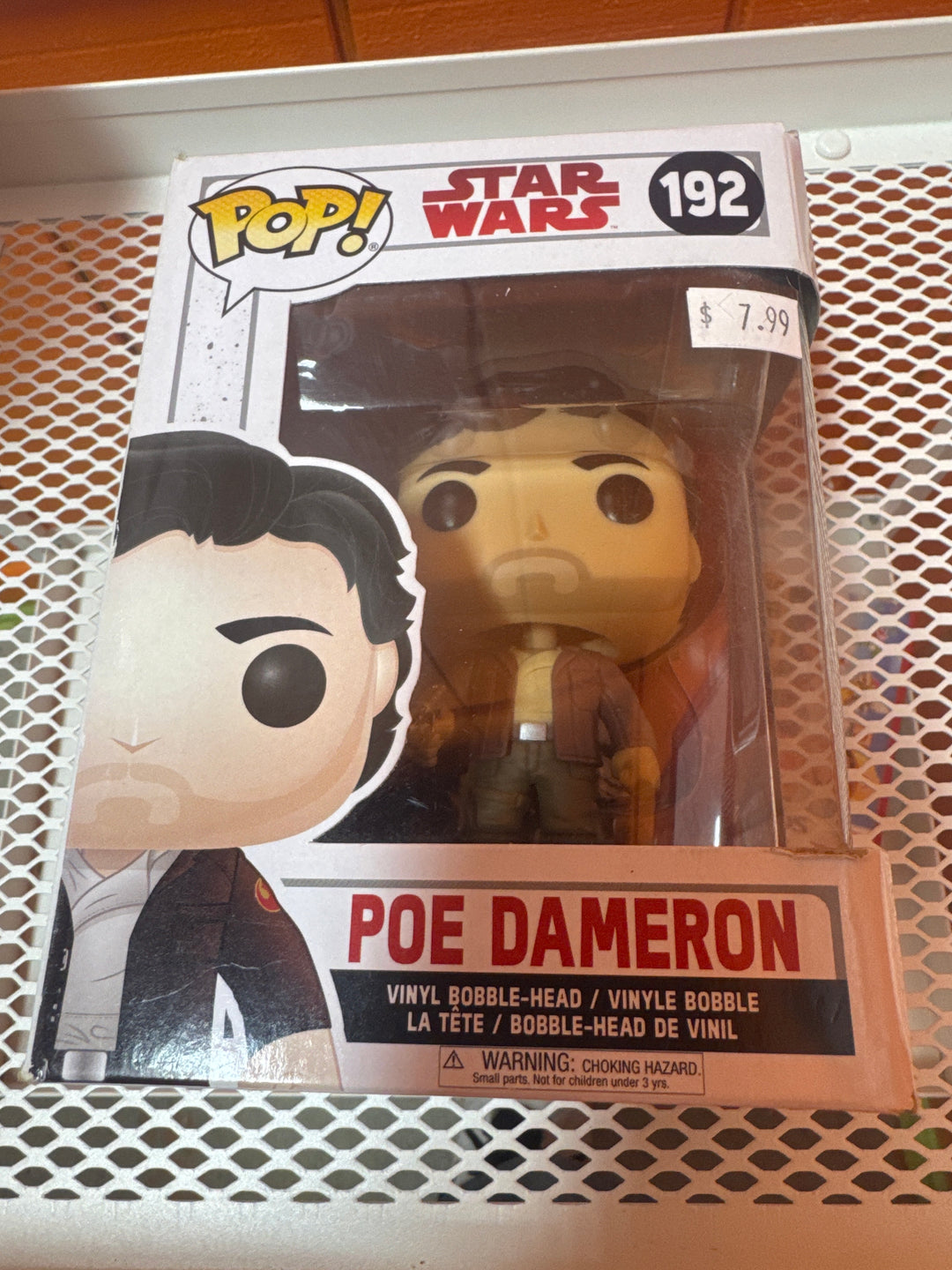 Funko Pop! Poe Dameron #192 Star Wars FP4726