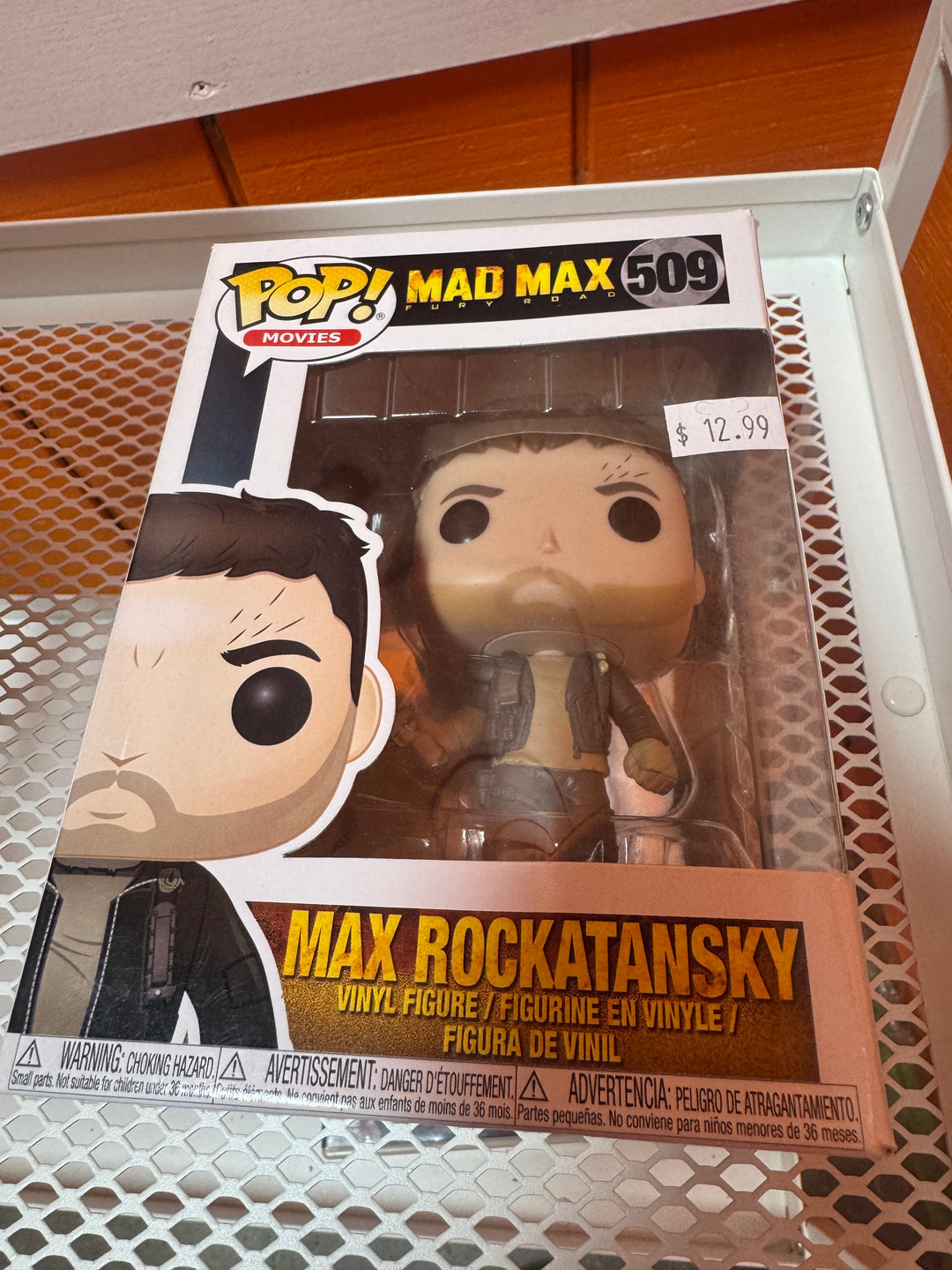 Funko Pop! - Max Rockatansky #509 - Mad Max Fury Road  FP4726