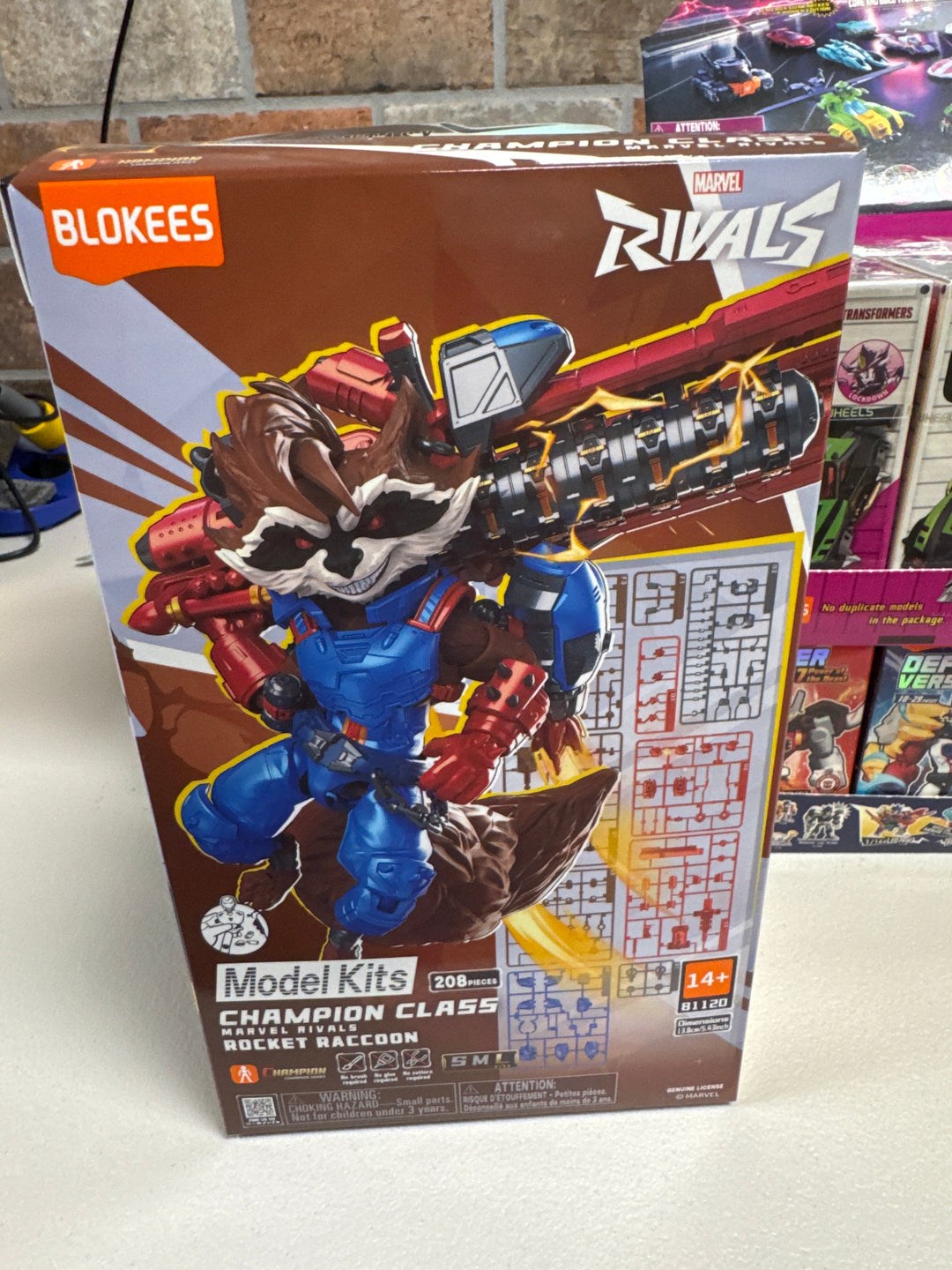 Marvel Blokees: 5.3- inch Champion Class- CC08 Rivals Rocket Raccoon NT61926