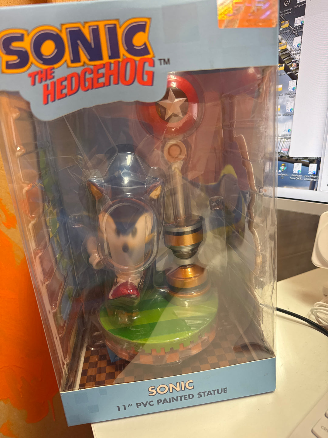 Sonic the Hedgehog True Form 11" PVC Statue (First version) First 4 Figures MD42126
