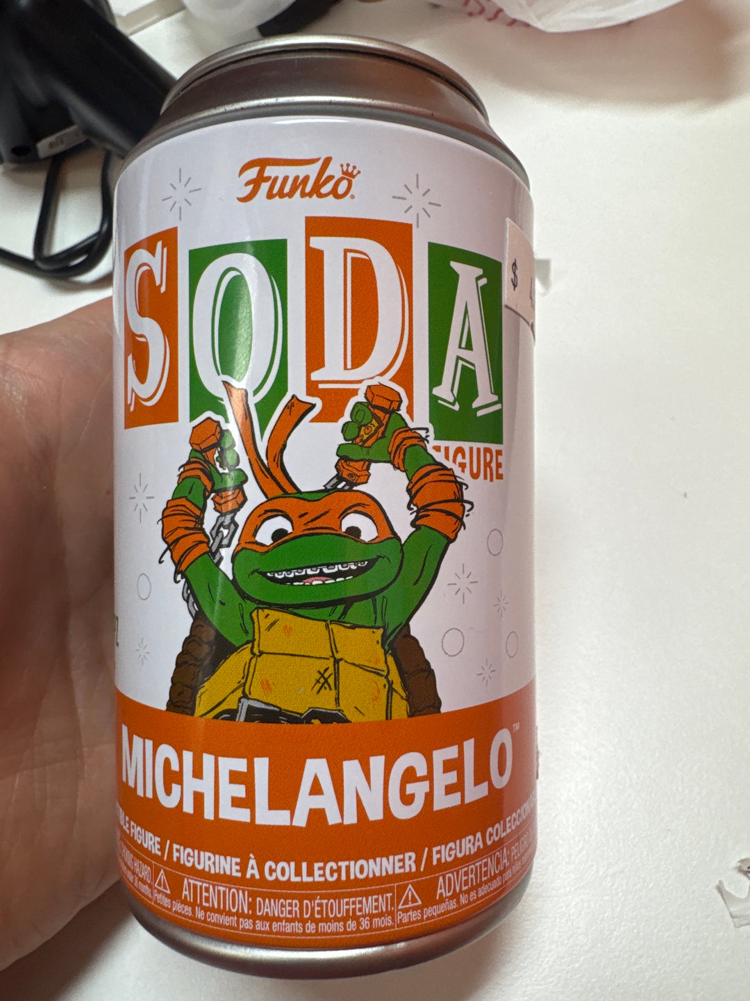 Funko Soda - TMNT Michelangelo - Opened MD31326
